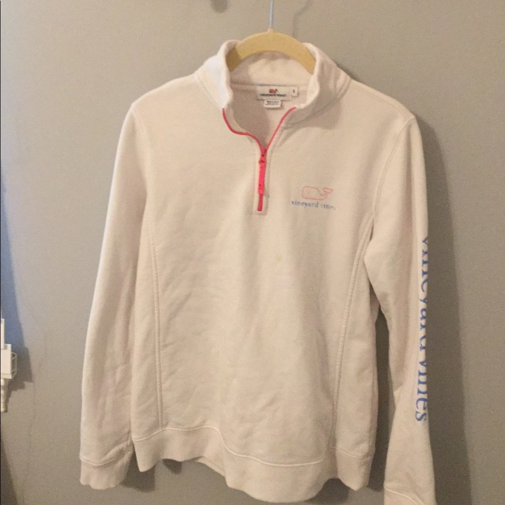 Vineyard Vines logo quarter-zip